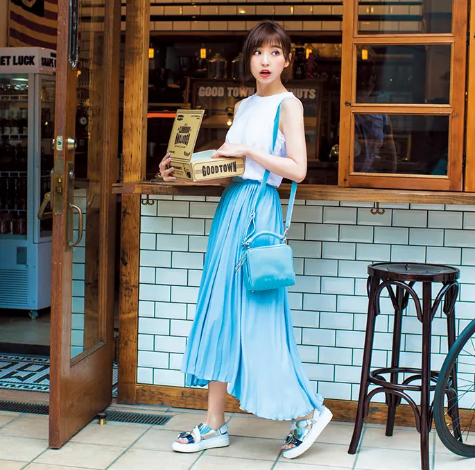オール私服! 大人クリーンな麻里子のリアル夏コーデ_1