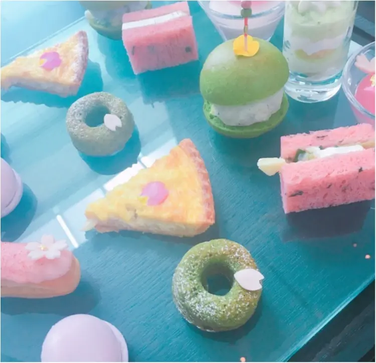 《春爛漫♡!》コンラッド東京で開催中の桜アフタヌーンティーで一足早いお花見を♡_1