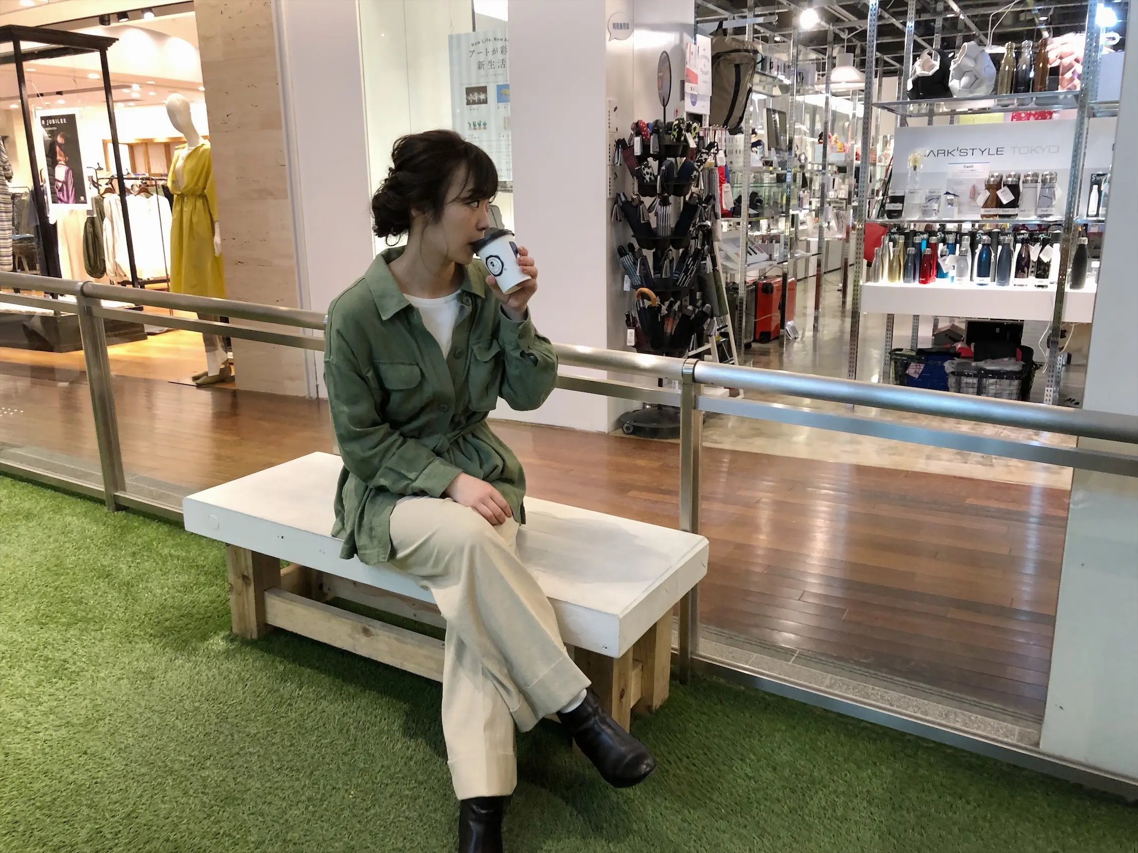 《アヤサンポ》お花見コーデや上下UNIQLOのプチプラコーデ!_2