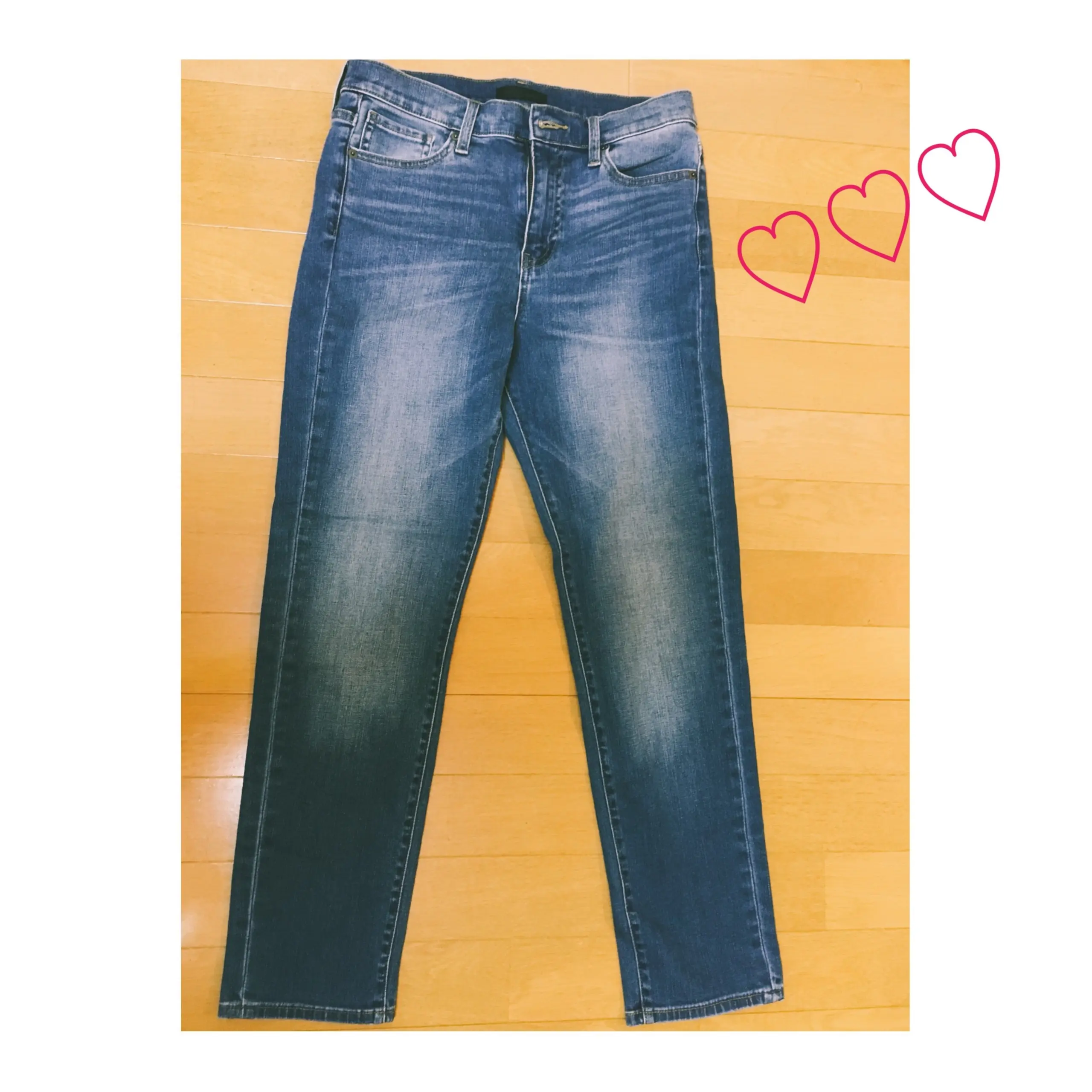 《明日まで期間限定価格¥2,990+税★買い忘れ厳禁☝︎☝︎☝︎》【UNIQLO】のハイライズシガレットジーンズをgetしました❤️_1