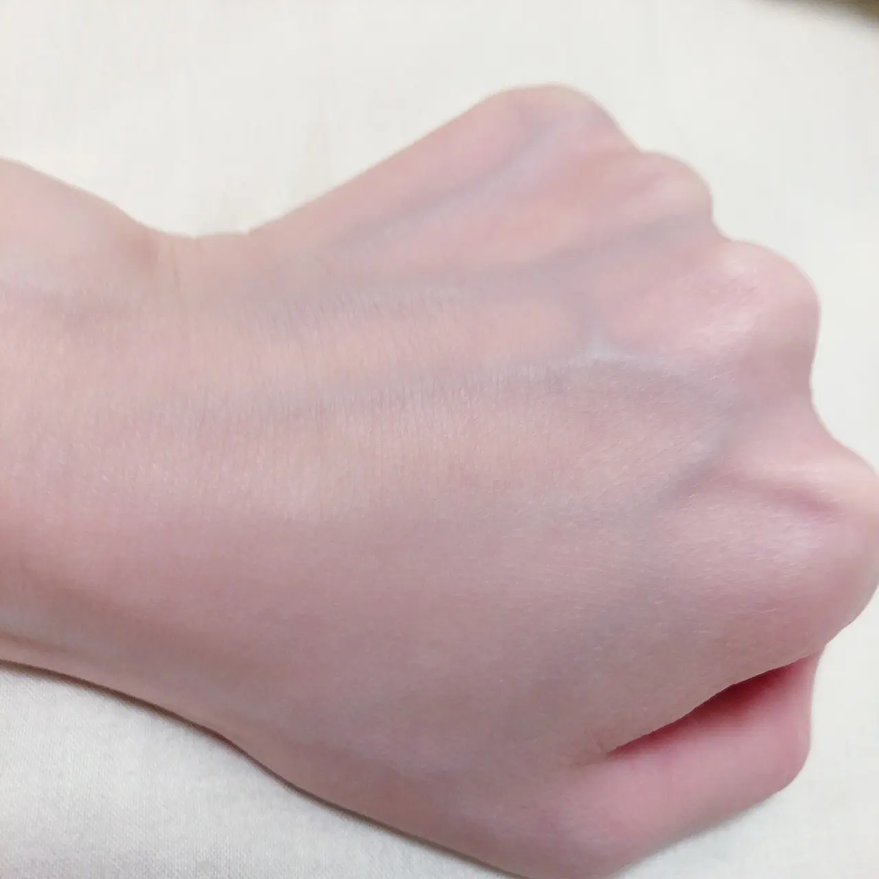 ファンデを塗ったあと