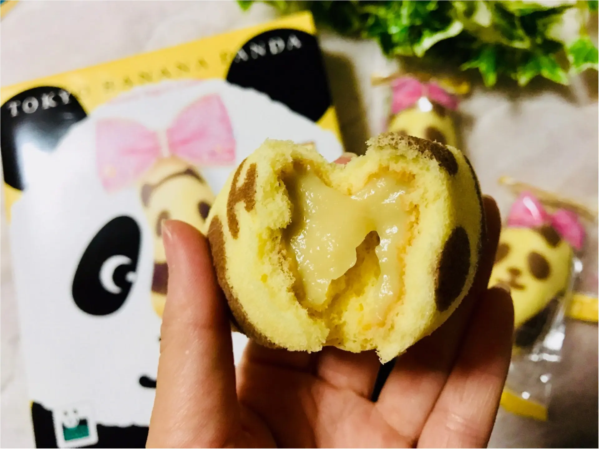 【帰省みやげ】ついにGWスタート!東京土産のド定番《東京ばな奈》❤︎まさかのシャンシャンとコラボ!?かわいいパンダに変身しちゃいました♡♡_3