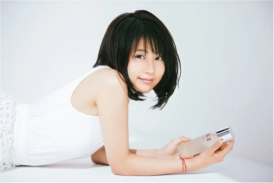 うるおいと透明感たっぷりの有村架純さんがお手本 Sk Iiをパートナーに 理想の肌に着がえよう ビューティ コスメ メイク ヘア ダイエット Daily More
