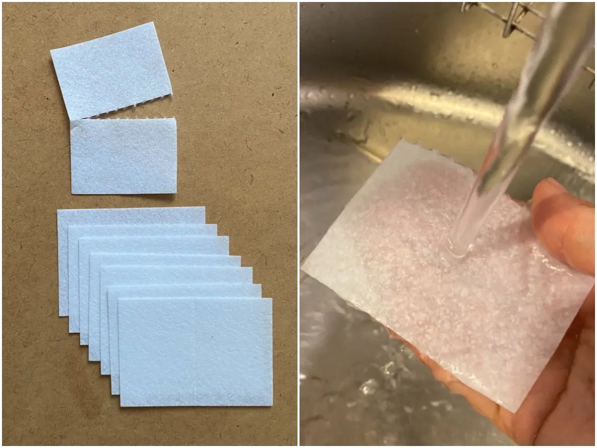 DAISO（ダイソー）の100均お掃除グッズ、クリーンクロスでキッチンのシンクまわりを大掃除