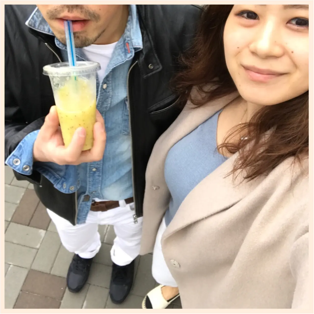 これから買うべきは〇〇袖トップス!しまむらでプチプラget♡~白パンツで彼とリンクコーデ~_1