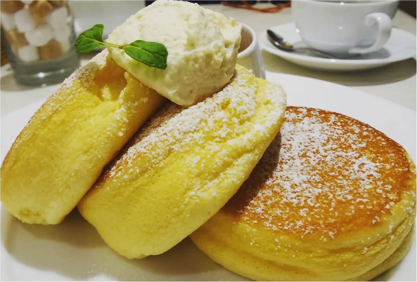 大人気!幸せのパンケーキ♡日曜日に待ち時間15分程で入店できました((´∀`*))✨≪samenyan≫_7