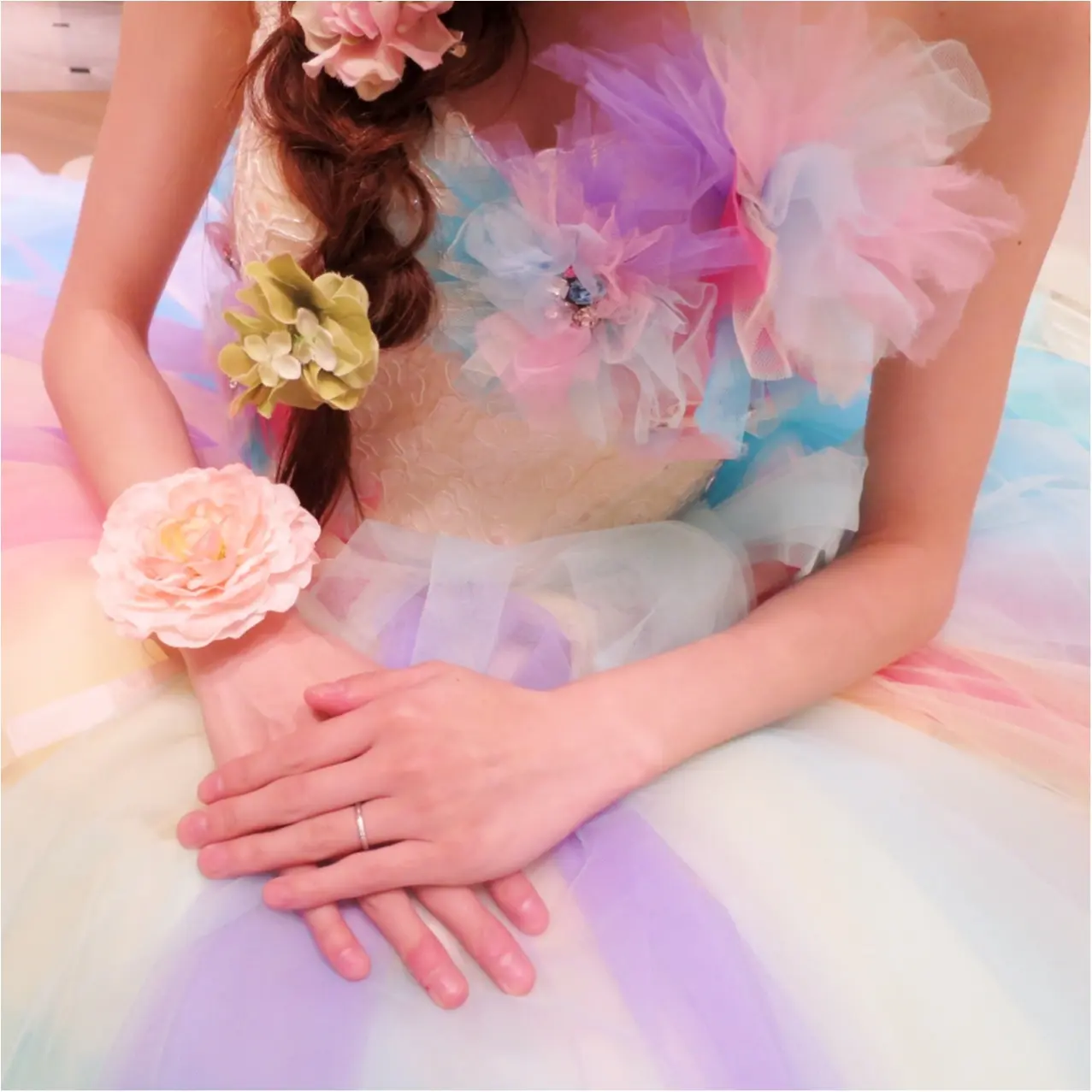【Wedding】ウェディングドレス《 THE HANY(ザハニー) 》で人気No.1のレインボードレスがかわいすぎる♡_3