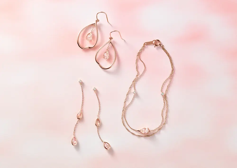 桜色ジュエリーでひと足お先に春爛漫♡『4℃』の「Sakura Collection」が甘すぎなくておしゃれ!_2
