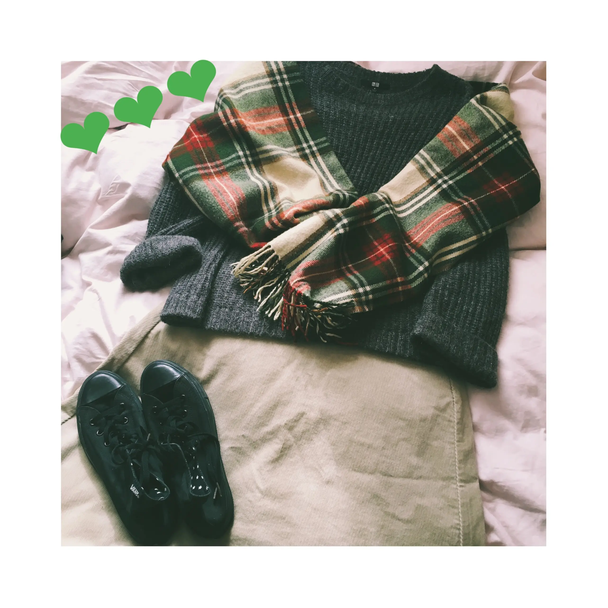 《12/21まで期間限定¥1,290+税★》思わずイロチ買い!【UNIQLO】のハイウエストコーデュロイフレアミディスカートを着回し4コーデと共にご紹介❤️_5