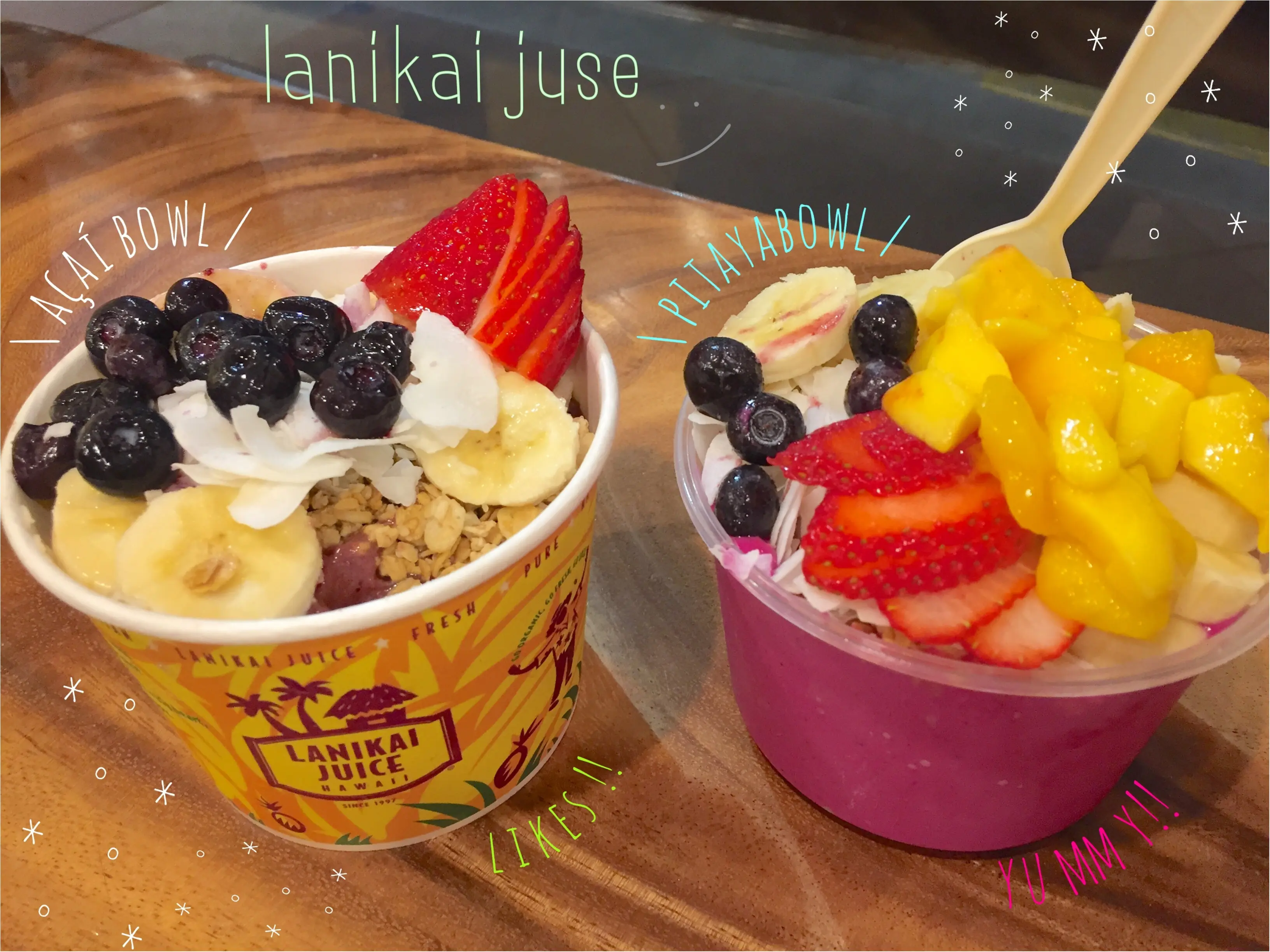 【FOOD】PITAYA&AçAI Bowl ♡Kailua × Tokyo / 神宮前のハワイアンカフェ、知っていますか?_1