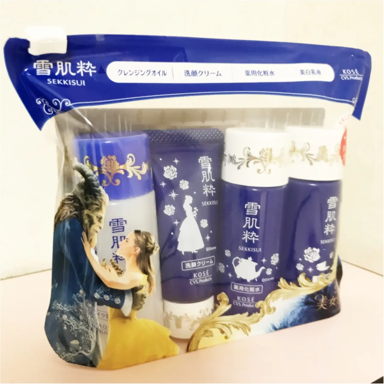 思わずパケ買い♡《美女と野獣 × 雪肌粋》スキンケアセットでベルのような美肌を目指そう♪_1