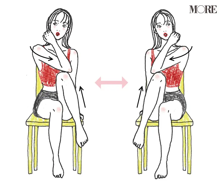 健美腸ストレッチ方法2