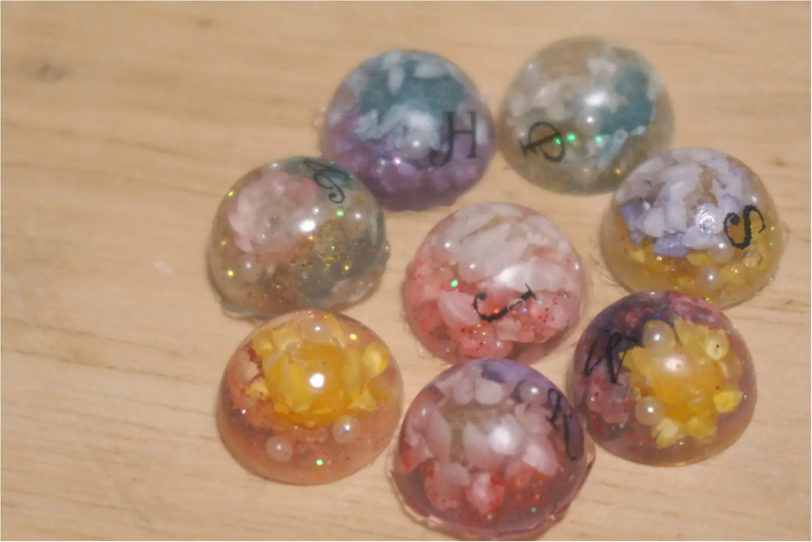 【UVレジン】と【スターフラワー】でピンキーピングを作ろうヾ(o´▽`)ノ゙_11
