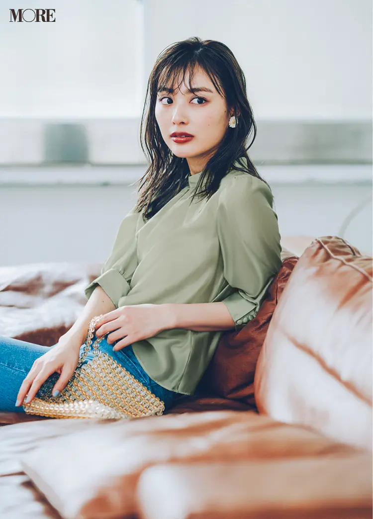 『ジル バイ ジルスチュアート』。大人にこそ似合う甘さを存分に♡内田理央が着こなしました_3