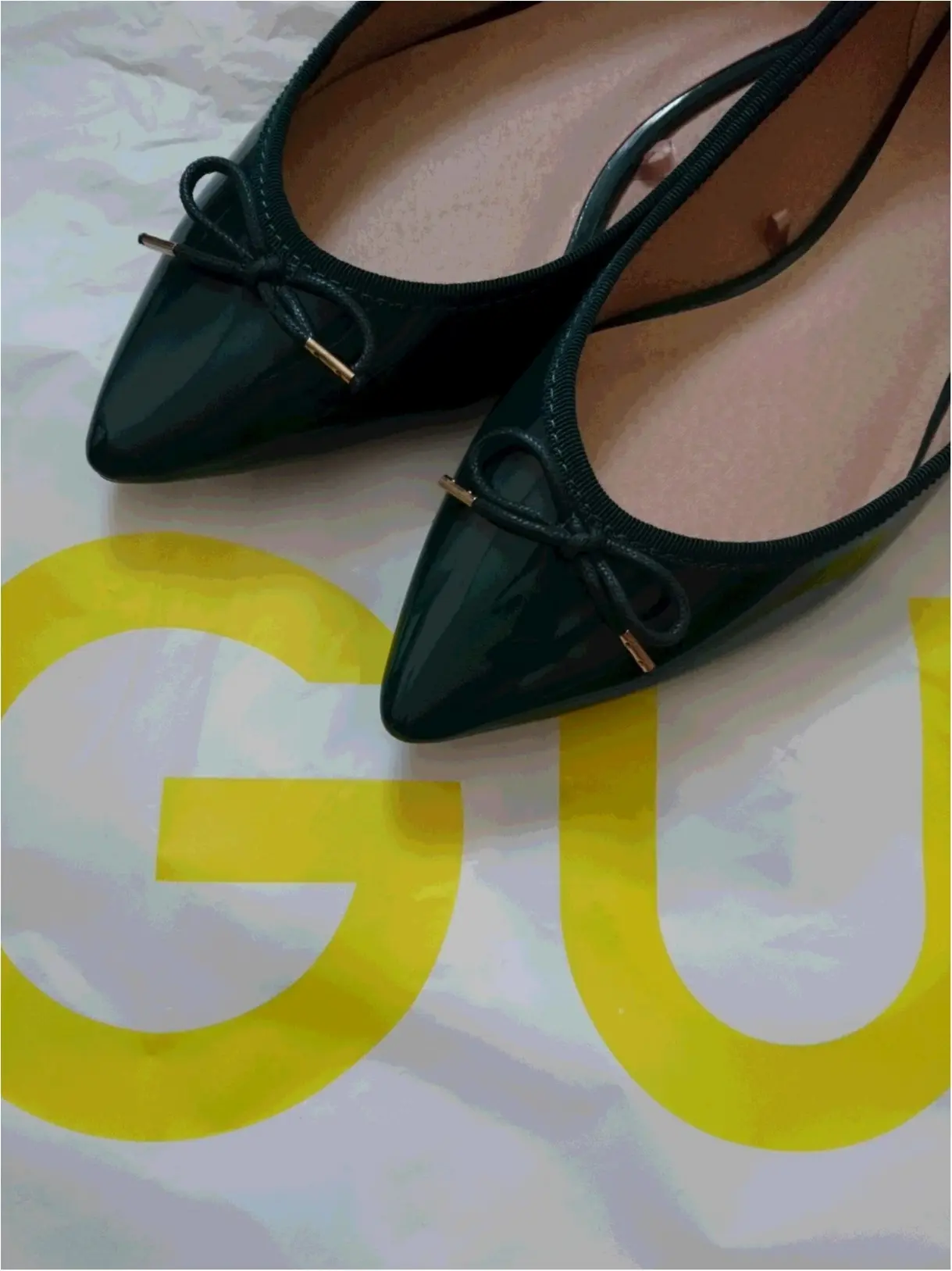 ヘビロテ確実! 人気のGU(ジーユー) ポインテッドバレエシューズをGet~_1