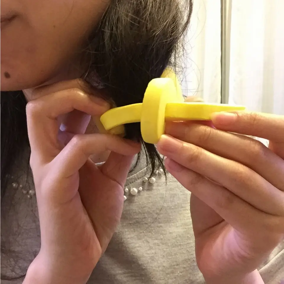 髪を傷めず♡ふわふわカールヘア♡になる方法って知ってる?しかも100均アイテム!_6