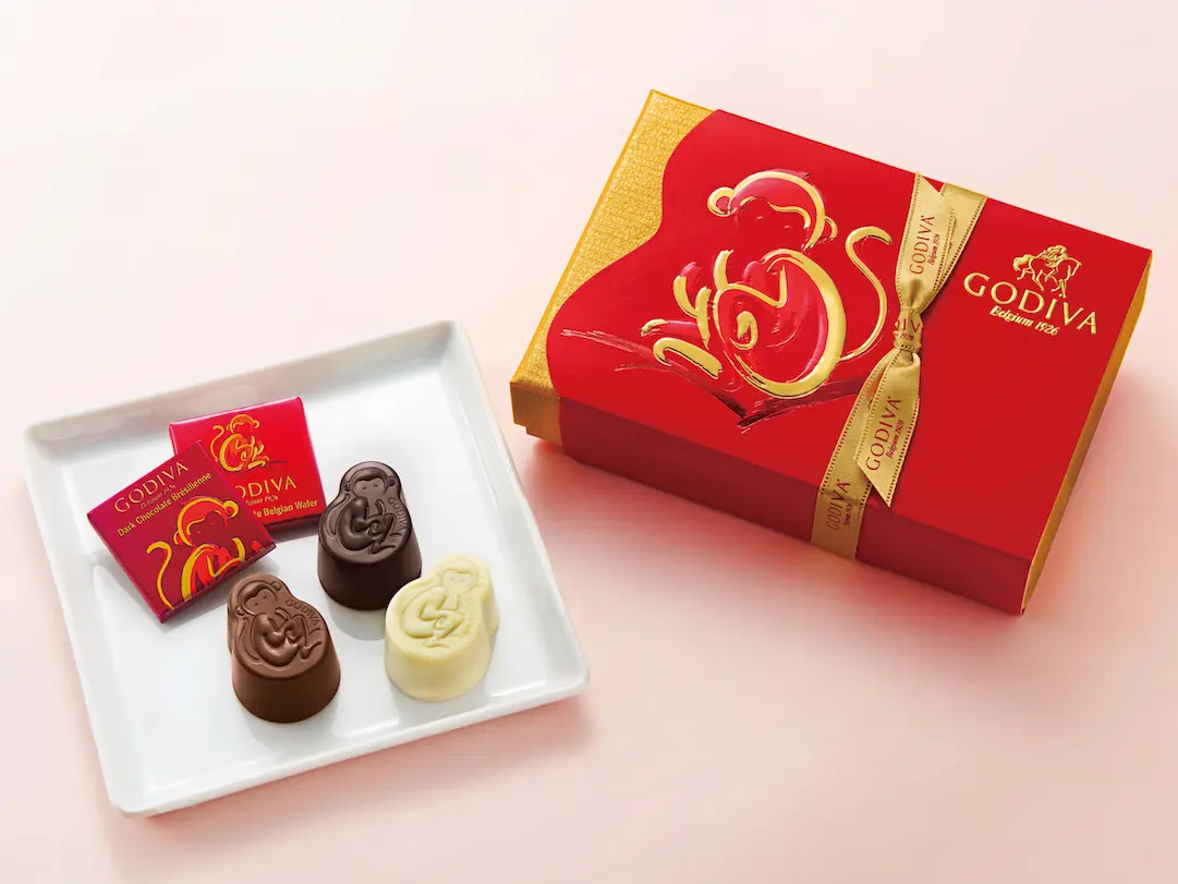 来年の干支・さるが『ゴディバ』のチョコレートになっちゃった!_1