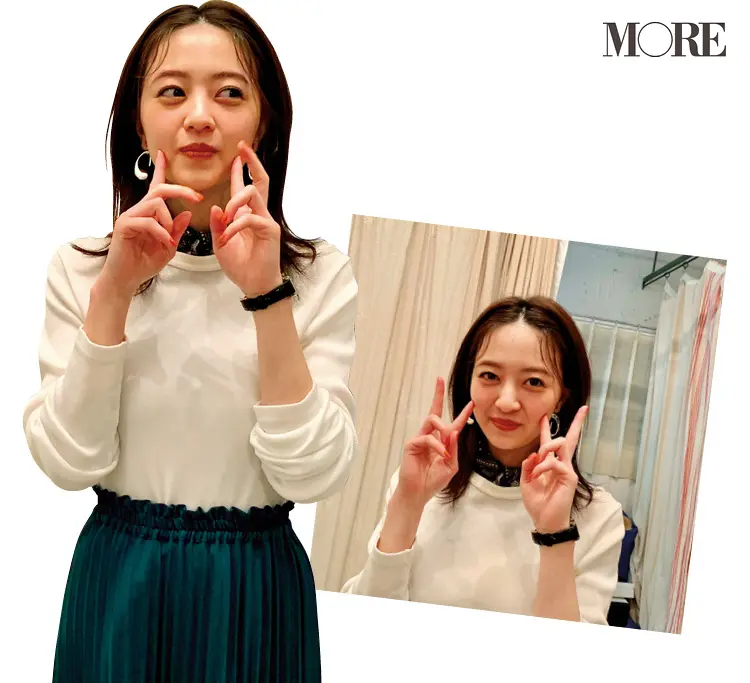 逢沢りなはまさかのあのポーズが苦手!? チャーミングな姿にキュン♡【モデルのオフショット】_1