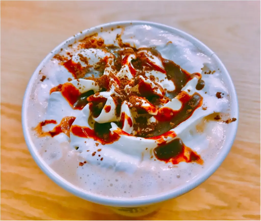 【スタバ新作】今年もスタバにバレンタインがやって来た!チョコ好き必見★《バレンタイン チョコホリック ココ》で、思いっきり自分を甘やかしちゃおう❤︎_3