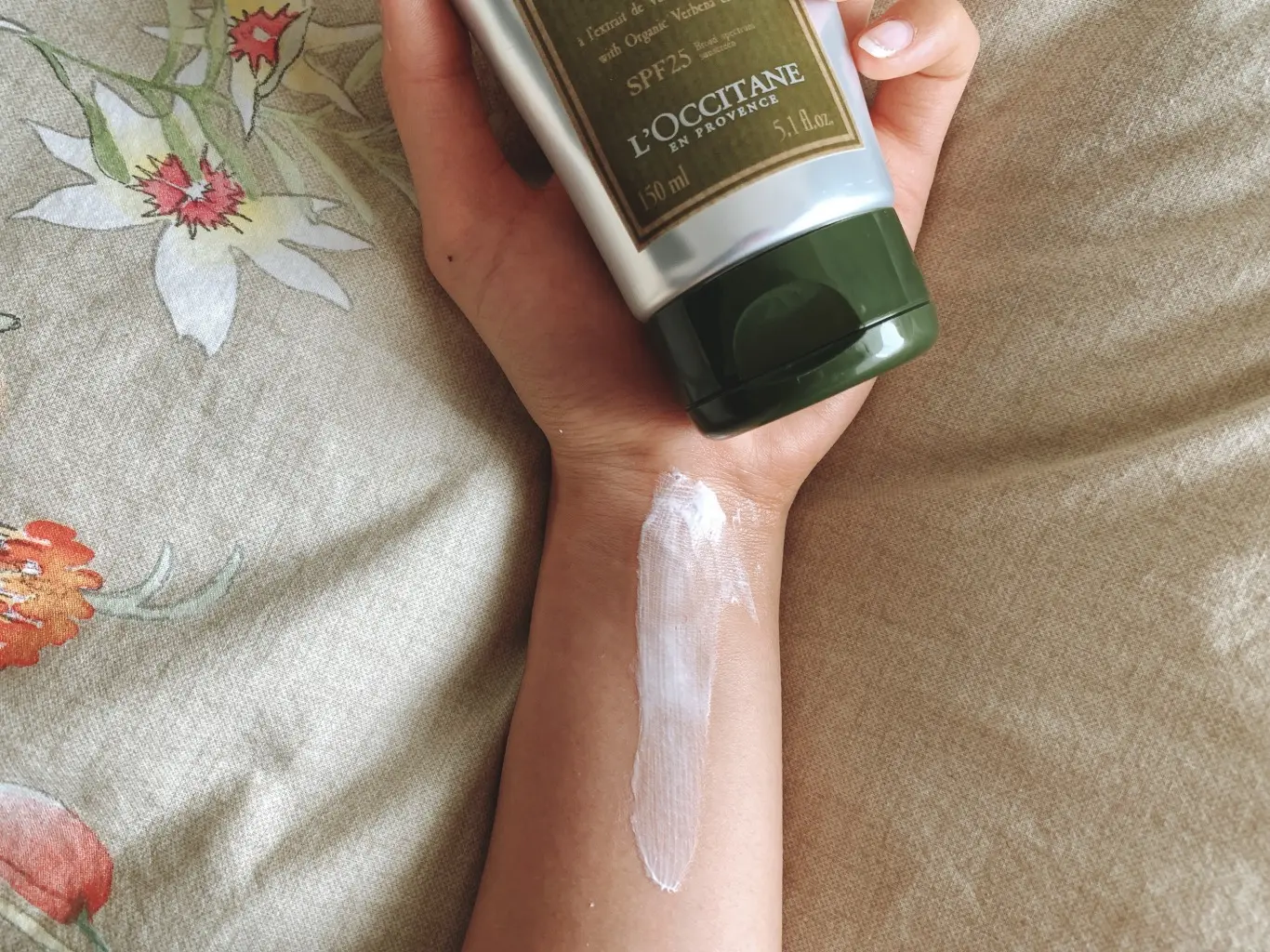 【L'OCCITANE】紫外線もカット!ロクシタンの日焼け止め乳液★ヴァーベナの香り_2