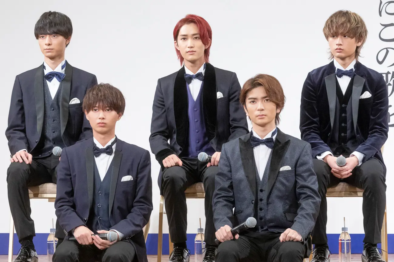 HiHi Jets全メンバー 井上瑞稀、髙橋優斗、作間龍斗、橋本涼、猪狩蒼弥