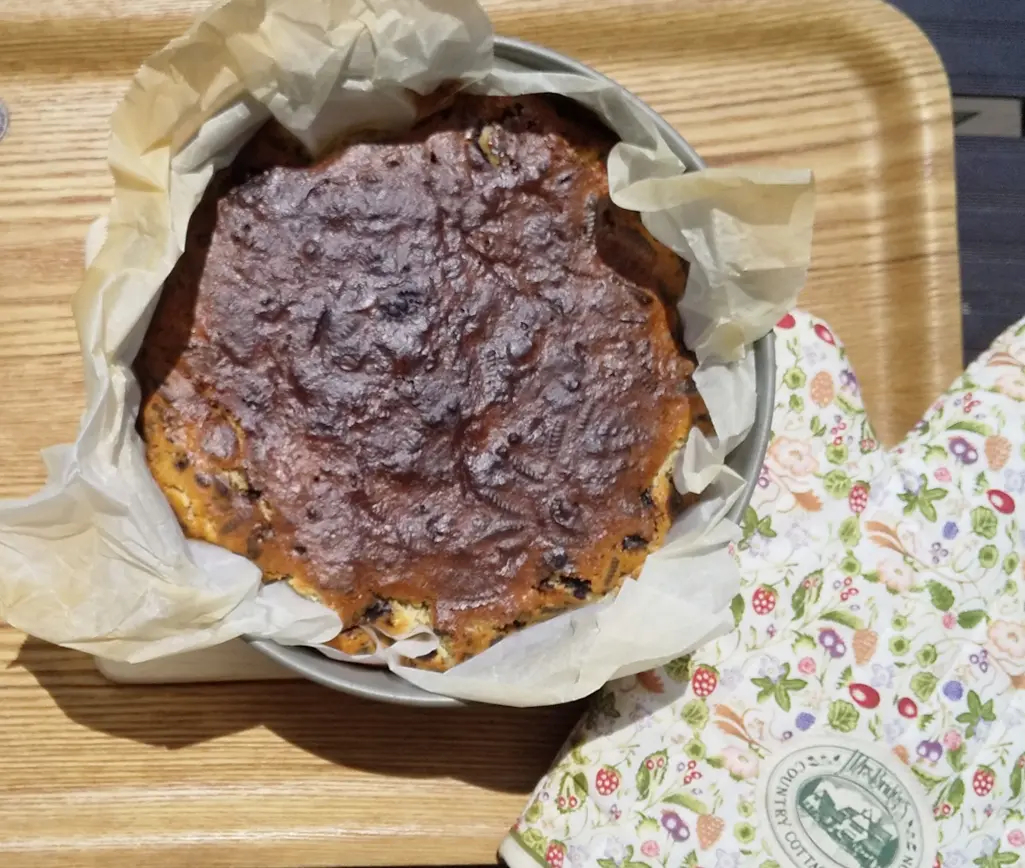 【簡単美味しい】クッキークリームverのバスクチーズケーキを作ってみました!_6