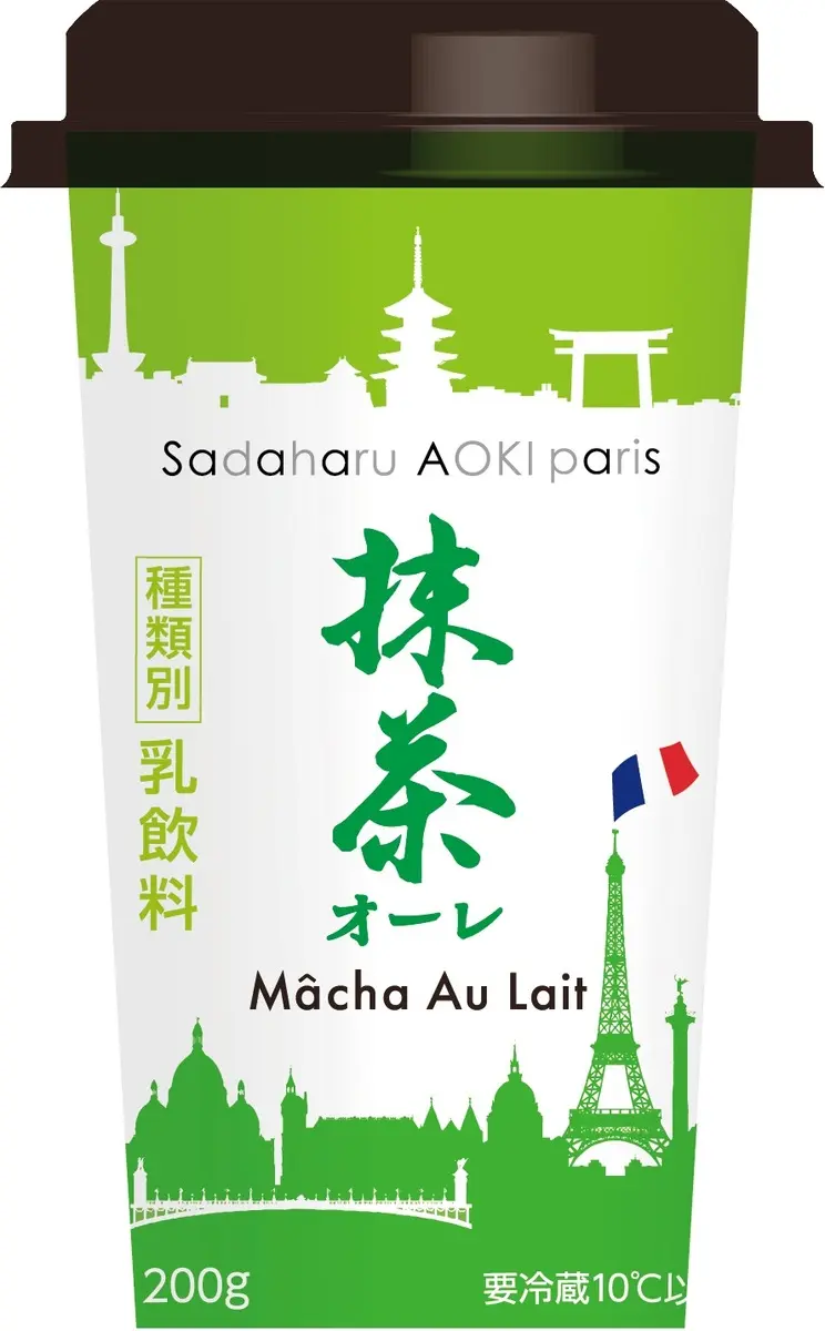 ローソン新作スイーツ『パティスリー・サダハル・アオキ・パリ』コラボ。「サダハルアオキ監修 抹茶オーレ」