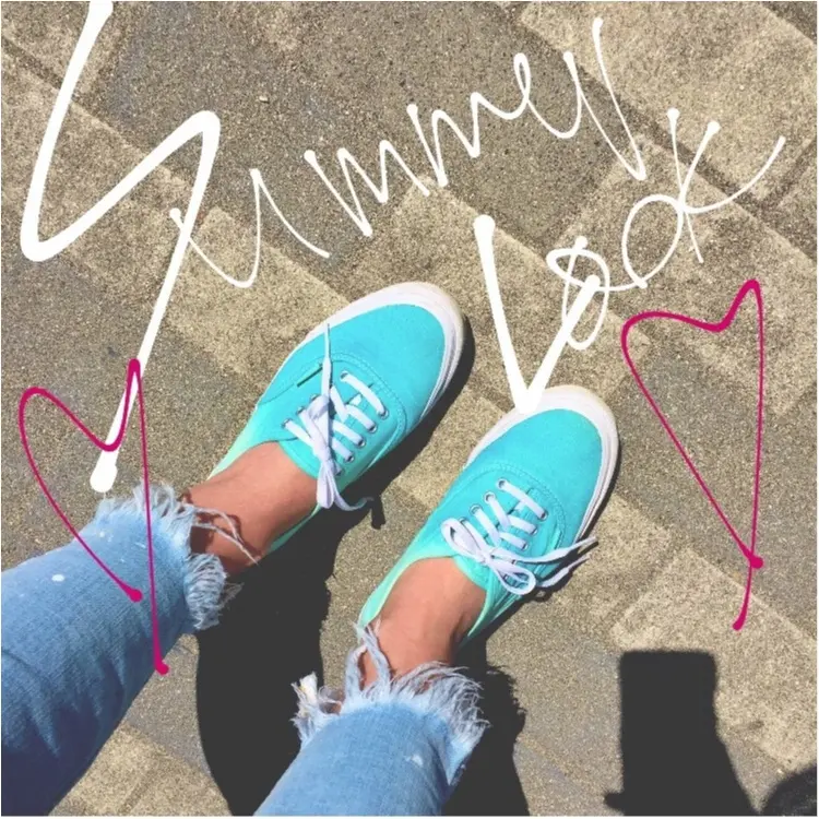 【Shopping】これからの季節に大活躍!お気に入り♡VANSグラデーションスニーカー_2