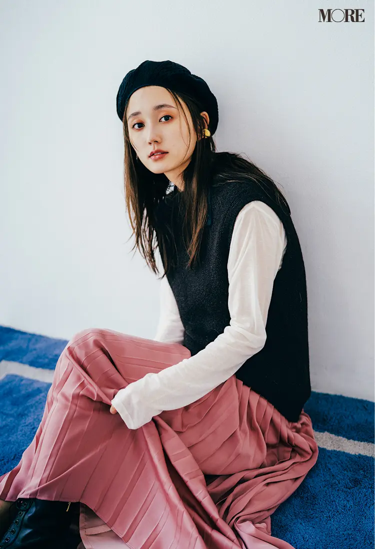 ニットベストを制服以外で着たことない? でも大丈夫。この4種類を選べば即オシャレ♡_3