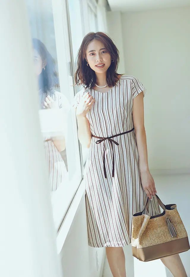 「大人っぽい」から自信が持てる! 巴瑞季が見つけた“何かある日”に着たいワンピ&セットアップ_5