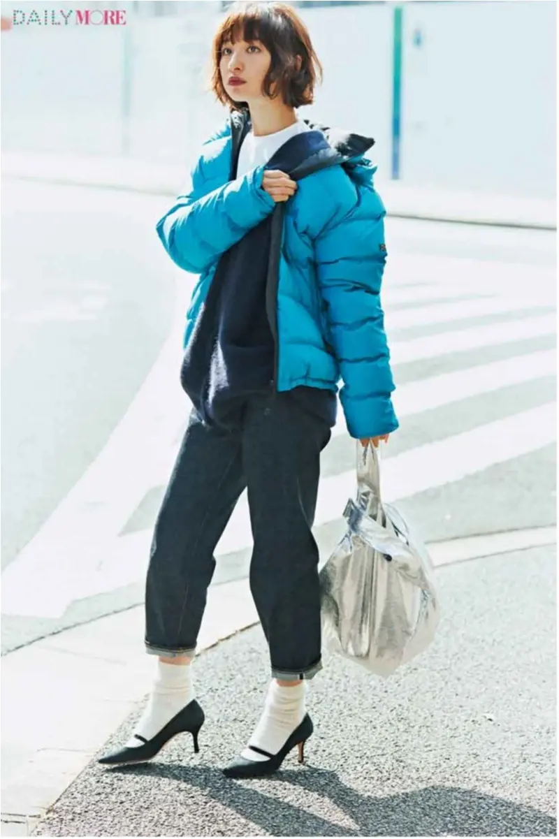 寒い日のお出かけに おしゃれで動きやすい 冬のデニムコーデ まとめ ファッション コーディネート 代 Daily More