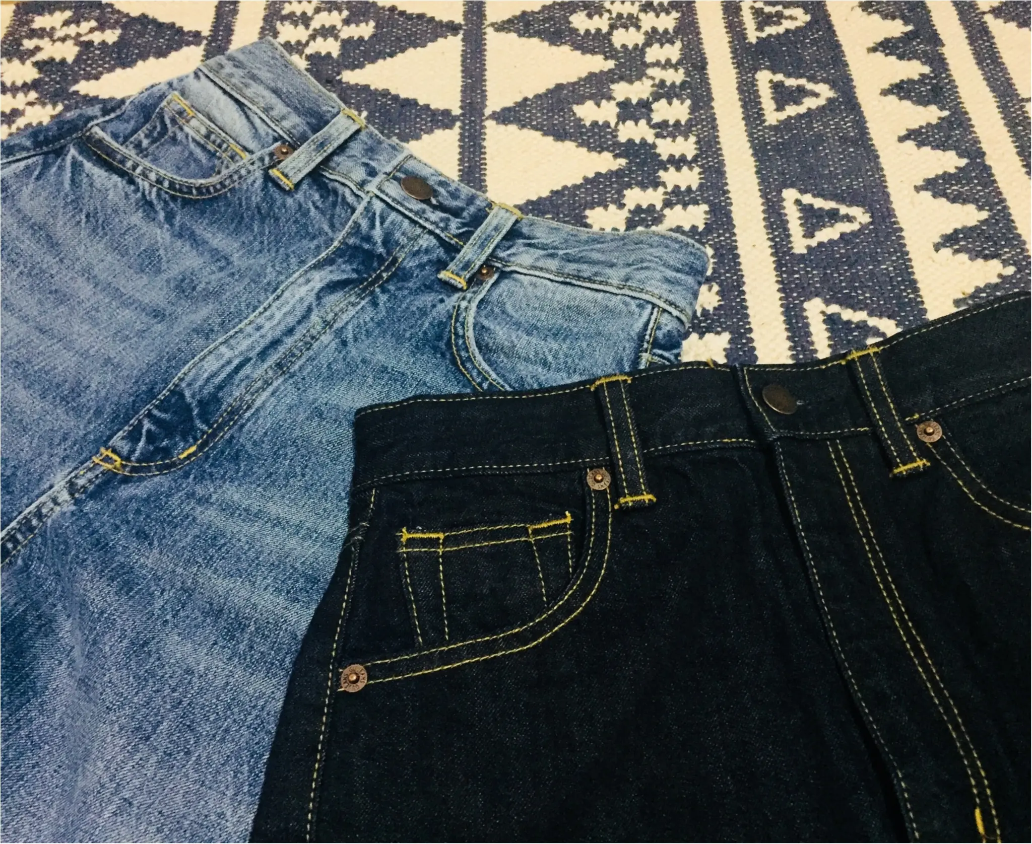 【GU de お買い物❤︎】1度はいたら買うしかない!?『ハイウエストストレートジーンズ』がプチプラなのにとってもお洒落なんです✌︎_1