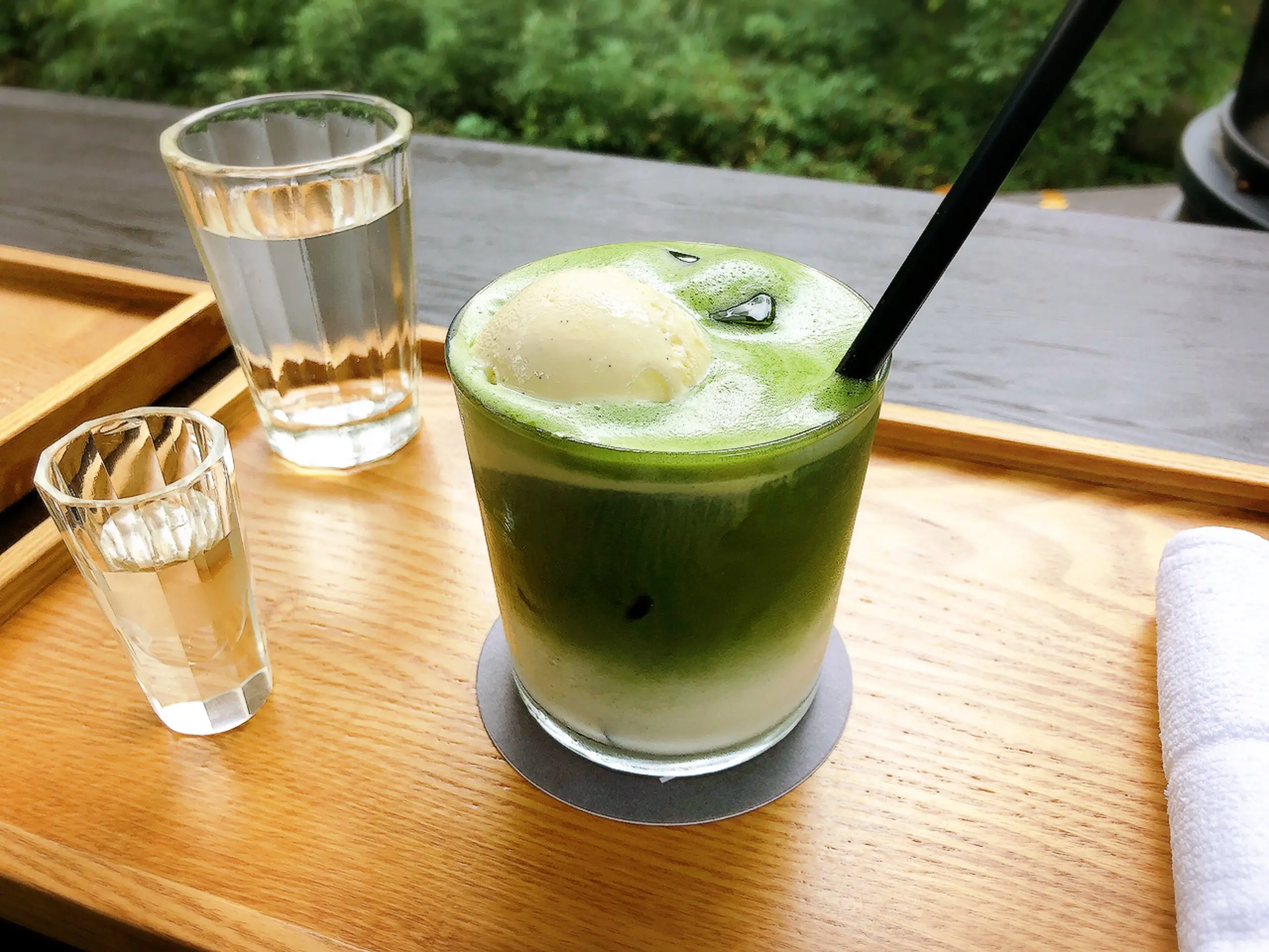 【#伊豆】渓流を眺めながら川床テラス席でリラックス♩静岡県産の抹茶が魅力!自然に癒されのんびりティータイムを☕︎_7