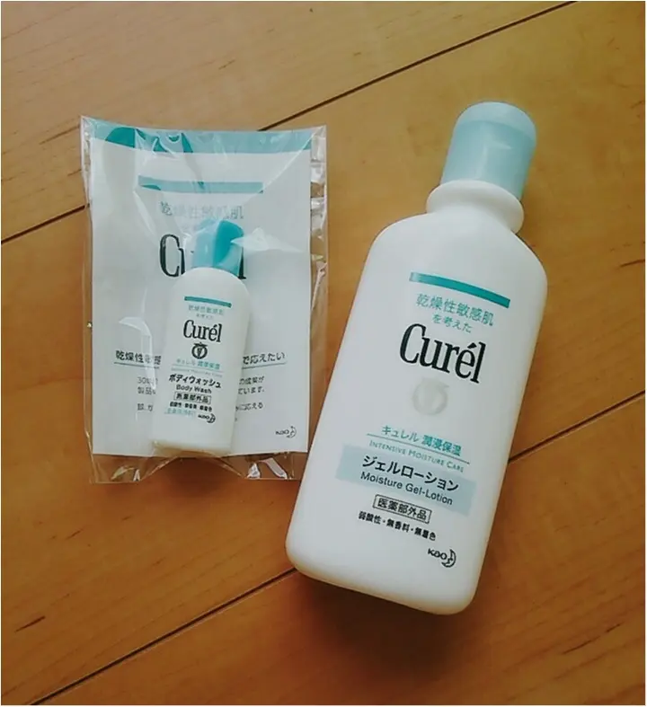 『ジェルローション』の当選と【花王 Curel】の読むとちょっと得するお話*(443 まゆ_1