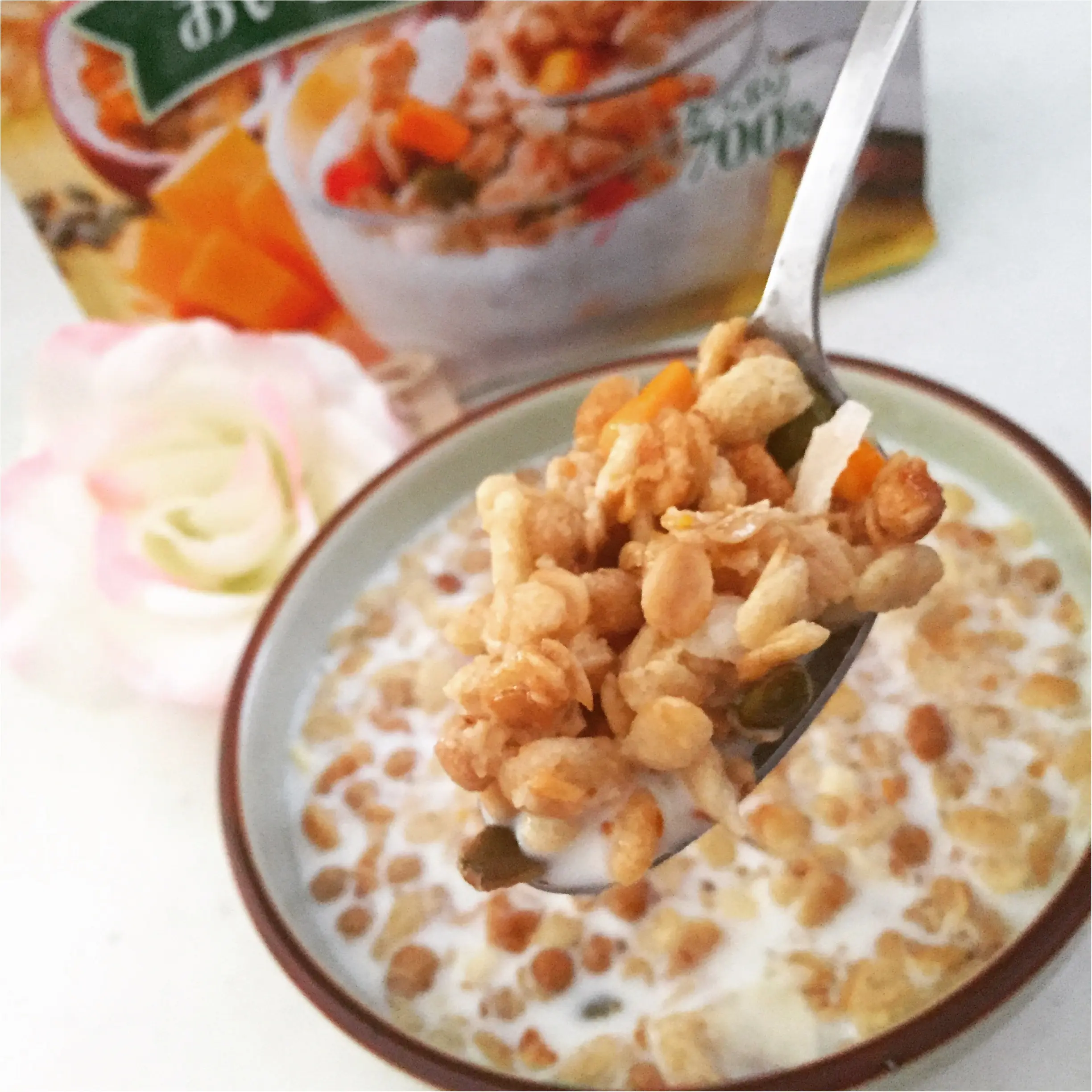 【Calbee/フルグラ】期間限定『ココナッツ味』登場!オススメの食べ方は〇〇をかけるコト♩≪samenyan≫_5