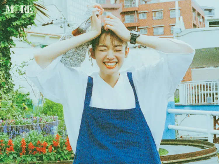 More モア S Tweet 佐藤栞里の私服公開 らしさ たっぷりなおしゃれのこと 聞いちゃいました Trendsmap