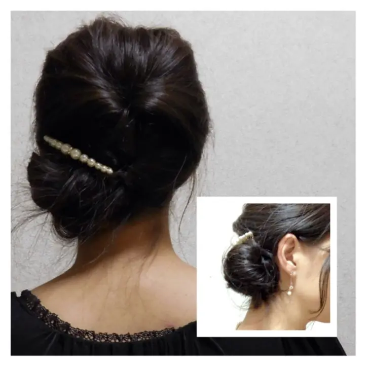結婚式♡二次会はセルフヘアアレンジで(◍ ´꒳` ◍)bアップスタイル講座♬_7