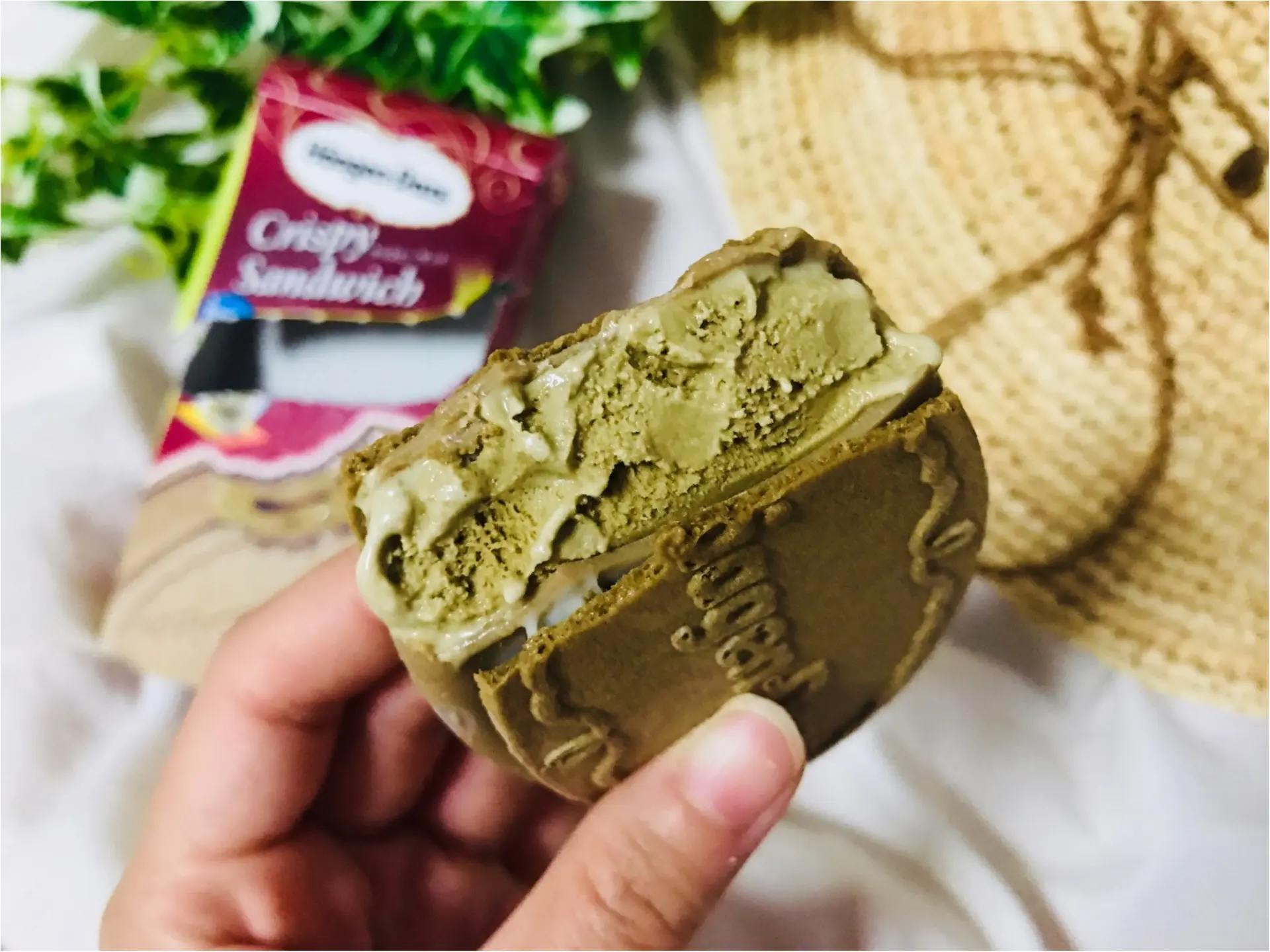 【ハーゲンダッツ】クリスピーサンドに新作★ほうじ茶づくしの和スイーツが絶品♡_4