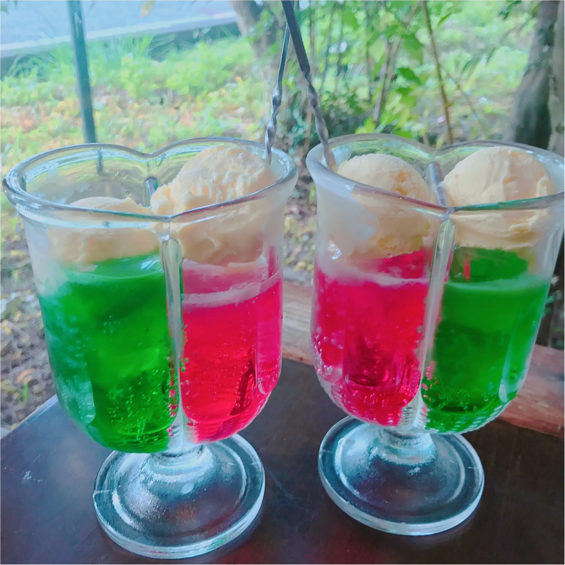 ★クリームソーダ好き必見！☝︎2色のソーダがフォトジェニック♡その名も クリームソーダ★ モアハピ部ブログ DAILY MORE