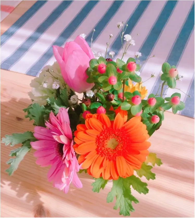 《花のある暮らし♡》春に向けてお家にお花を置いてみませんか♡?_3