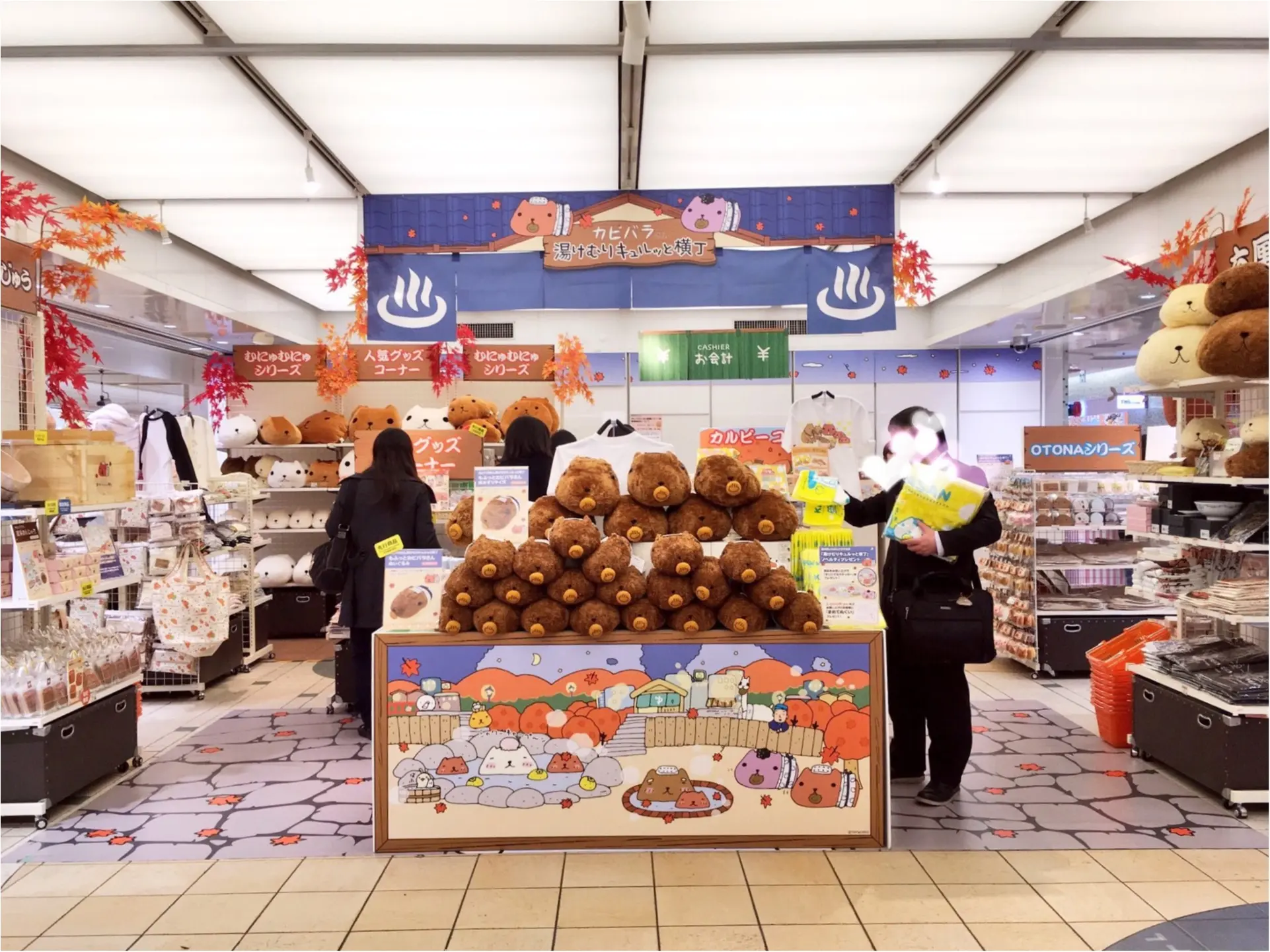 カピバラさん 東京駅 作者チダケイコ先生サイン会 Calbeeプラスに行ってきました Moreインフルエンサーズブログ Daily More