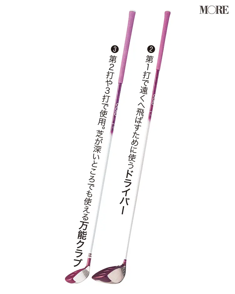 ゴルフ初心者におすすめのG Le2シリーズのドライバーと万能クラブ