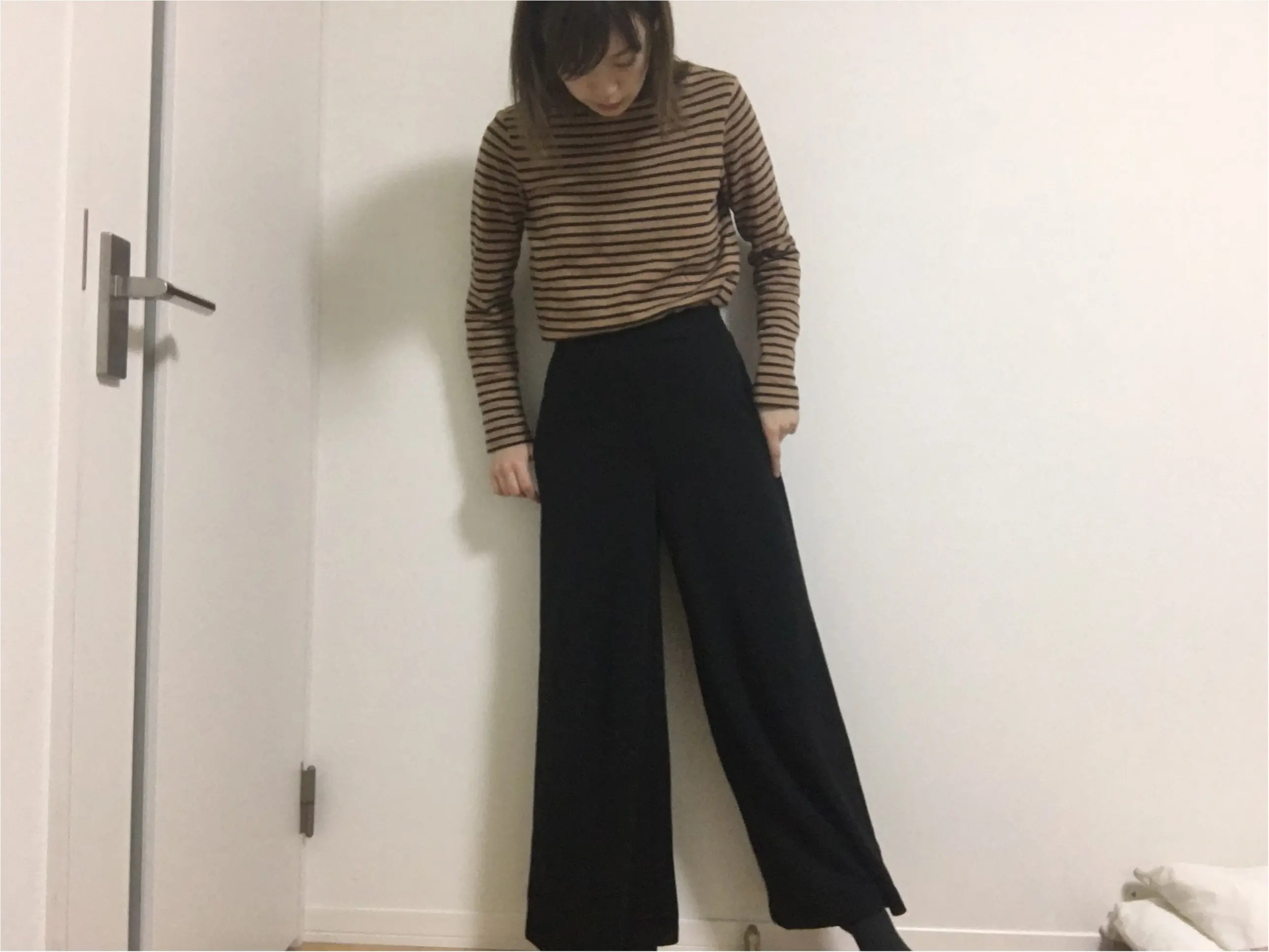 ★《今がお得!!》UNIQLOで、1990円になっているワイドパンツを色ち買い!_3