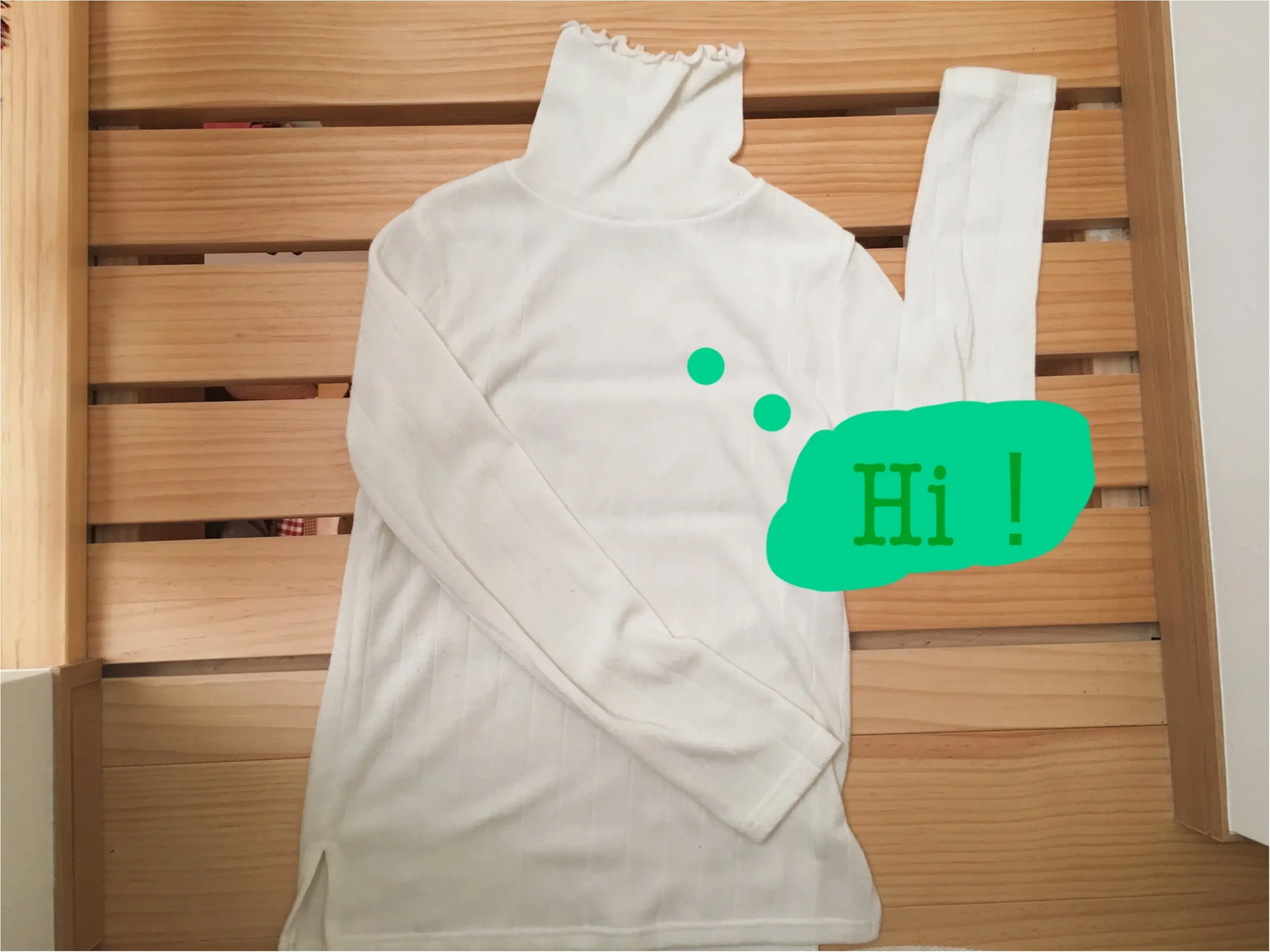 ★【DHOLIC】ハイネックリブTシャツをON・OFFで着回し!コーデ2パターンご紹介❤️_1