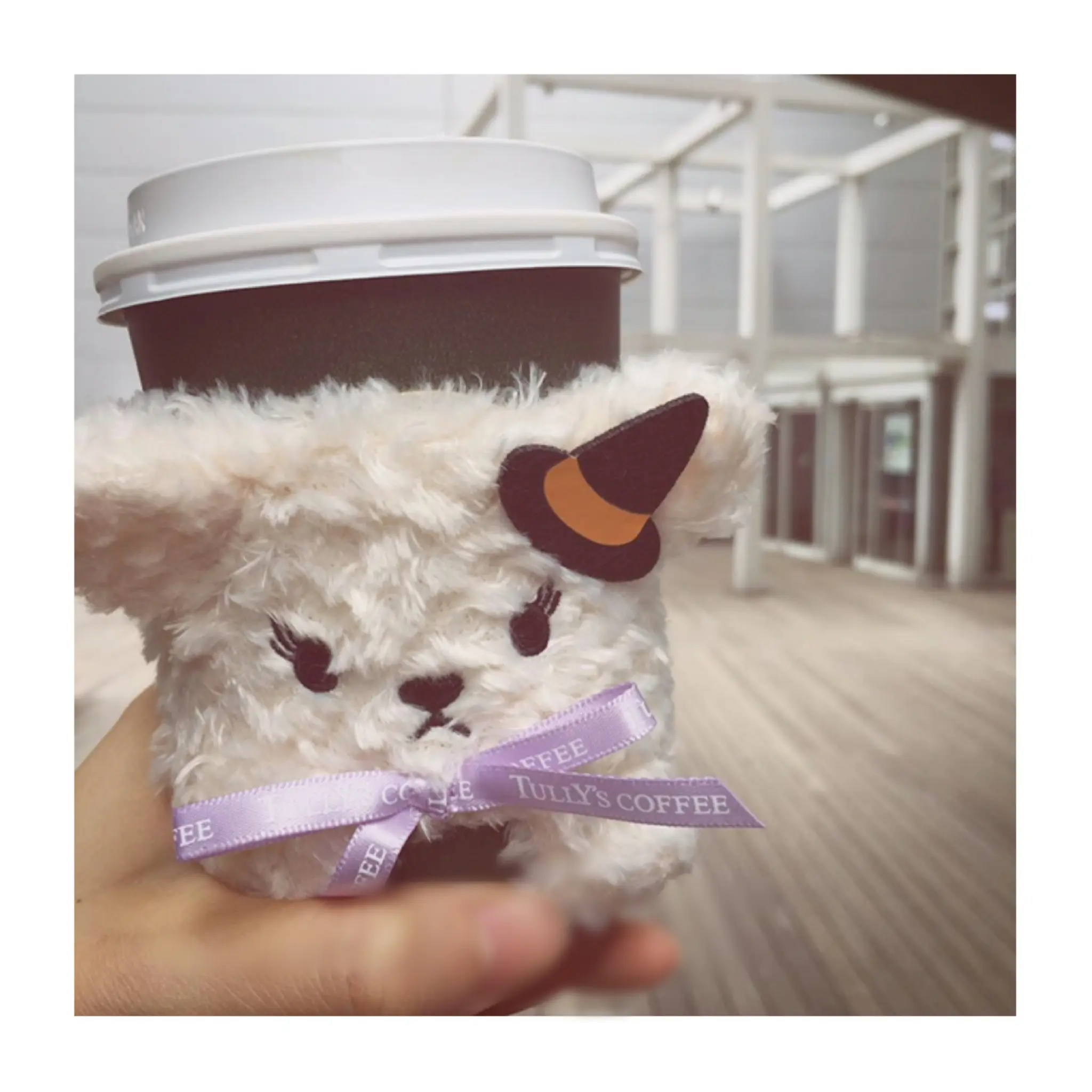 《本日10/3から発売❤️》【TULLY'S(タリーズ)】ベアフルスリーブ付きシーズナルドリンクがかわいすぎる!_5