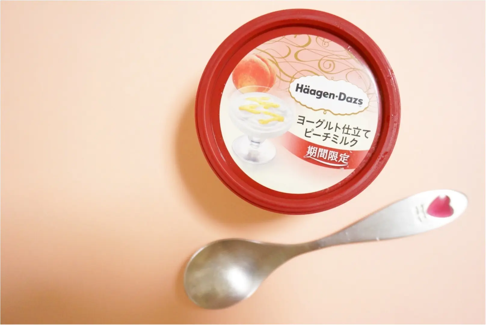 今年もやってきました❤️【ハーゲンダッツ】の初夏!《ピーチヨーグルト》が登場っ_1