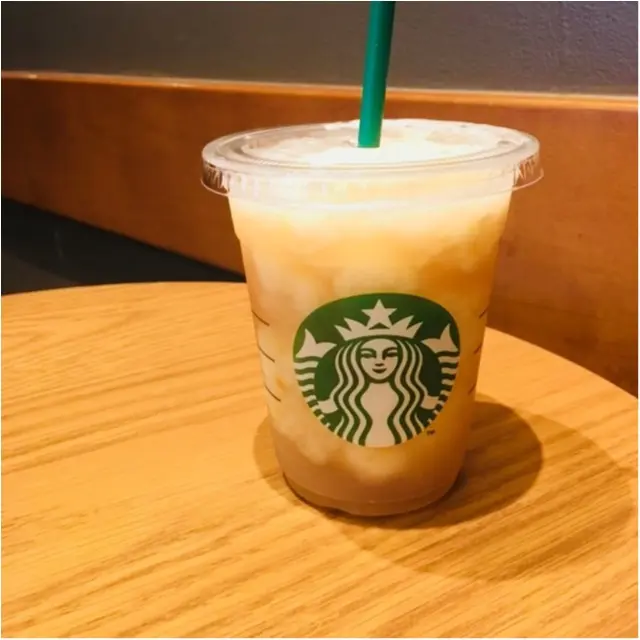 【スタバ】新作 ティバーナ™ フローズン ティー ハーバル レモネード早速飲んでみました!_1