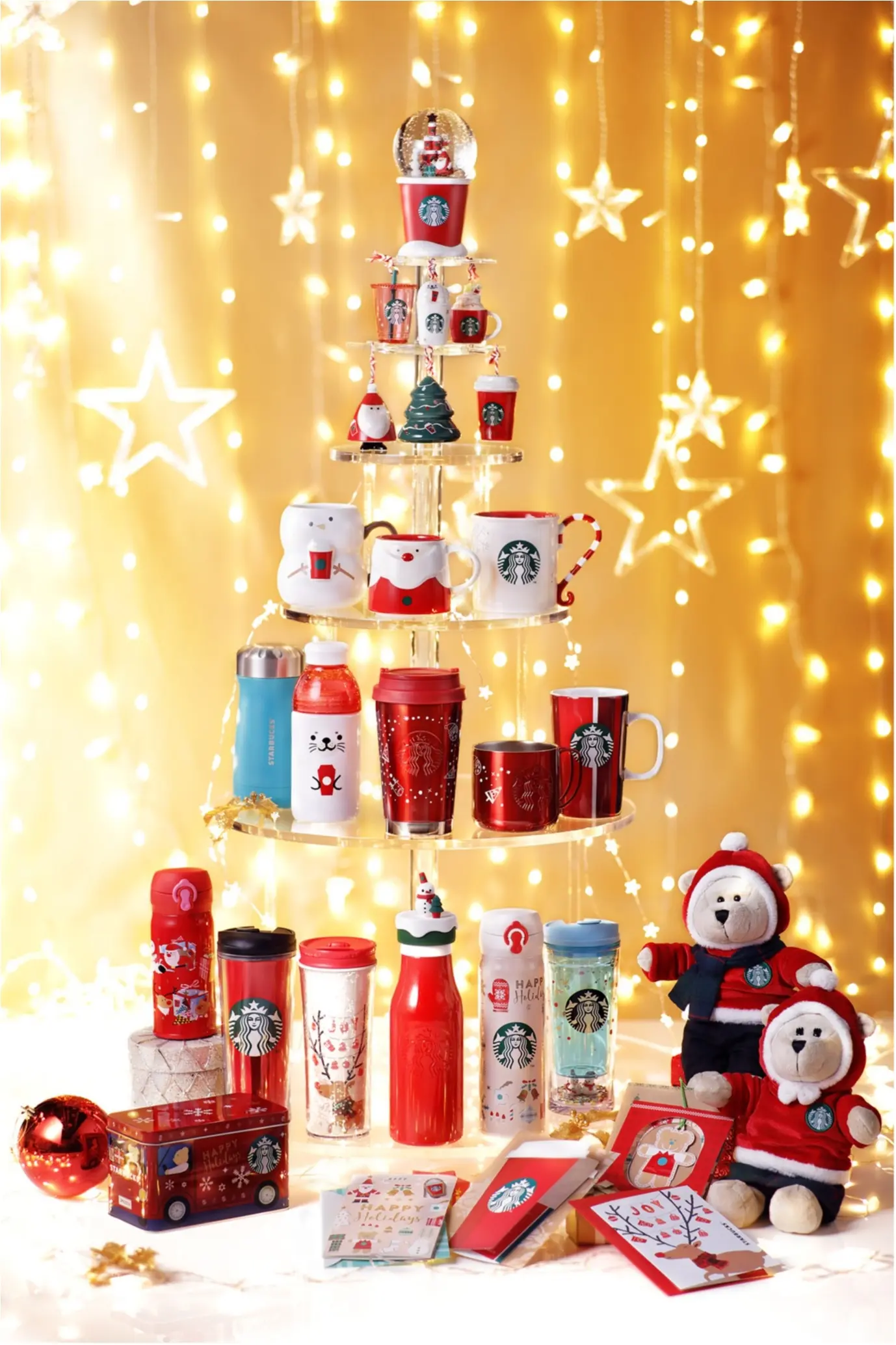 スタバ,スターバックス,新作,メニュー, ホリデーメニュー,2018,クリスマス ストロベリー ケーキ フラペチーノ,クリスマス ストロベリー ケーキミルク,タンブラー