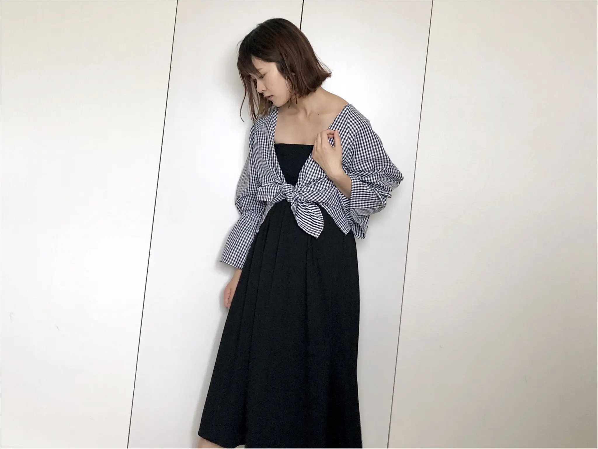 着まわし力抜群!【UNIQLO】under¥1500のプチプラ2wayワンピースがお気に入り❤️_5