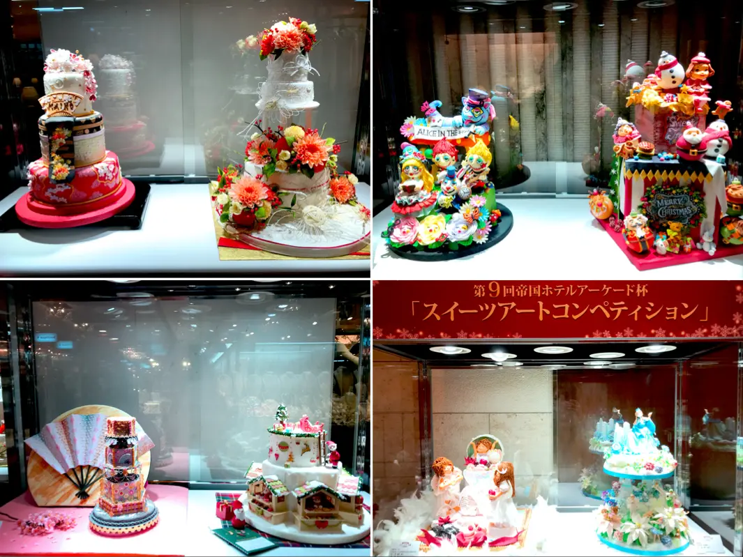 【スイーツアート展】これ本当にスイーツ!?帝国ホテルがスイーツXmasタウンに♡_3